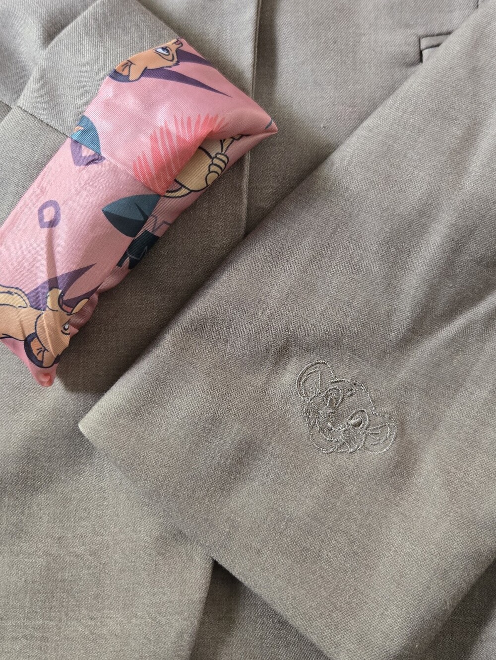 Disney Beige Blazer Lion King interior